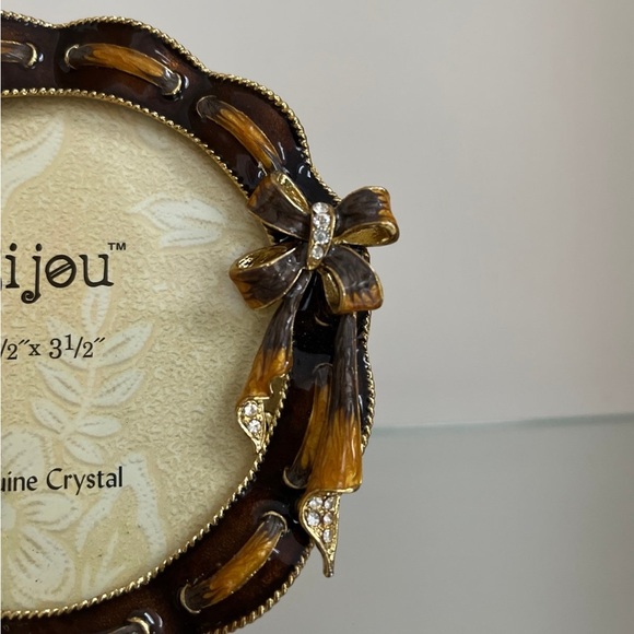 Bijou Enameled Picture Frame - Picture 2 of 6